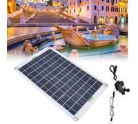 Kit Pompa Acqua Solare Ad Alta Efficienza da 800 L/h con Alimentazione 12V solar pump Pompa per Fontana Solare Robusta Ed Ecologica, per Fontana da Laghetto da Pompes pour fontaine