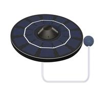Kit pompa ad aria solare - Serbatoio per pesci ossigenatore per piscina all'aperto stagno Pompa di ossigeno 'aria | Bolla d'aria per acquario, aeratore per laghetto solare senza rumore per aumento