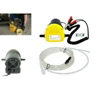 Kit Pompa Aspirazione Estrazione Cambio Olio Gasolio Diesel Elettrica 12V Auto