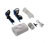 Kit pompa automatica per irrigazione delle piante con timer, batteria ricaricabile da 2000 mAh, sistema di irrigazione a goccia fino a 12 teste, per giardino interno, cura dei viaggi (B)