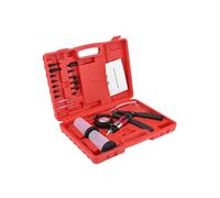 KIT POMPA DA VUOTO MANUALE PER SPURGO FRENI FRIZIONE AUTO MOTO TESTER 2 VASETTI