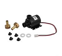 Kit pompa di circolazione ad energia solare da 12 V 24 V CC per una circolazione efficiente dell'acqua calda, dotata di motore brushless a basso rumore (24 V)