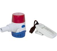 Kit Pompa di sentina e Interruttore - Rule + Navpower - Svuota e spurga acqua da