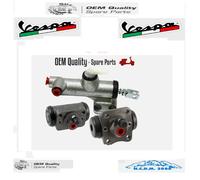 KIT POMPA FRENO + CILINDRETTO ANTERIORE E POSTERIORE PER PIAGGIO VESPA COSA 150