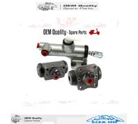 KIT POMPA FRENO + CILINDRETTO ANTERIORE E POSTERIORE PER PIAGGIO VESPA COSA 200