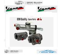 KIT POMPA FRENO + CILINDRETTO ANTERIORE E POSTERIORE PER PIAGGIO VESPA COSA 200