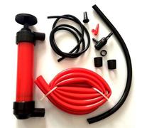 Kit pompa manuale multiuso per il trasferimento di acqua combustibile e altri liquidi con pompa ad aria per attrezzature gonfiabili
