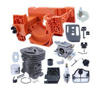 Kit pompa olio carburatore pistone testa cilindro 38 mm adatto for motore a benzina e motosega 142 137