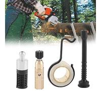 Vite Senza Fine Motosega Pompa per motosega Pompa a ingranaggi a vite senza fine Set di filtri per olio Kit di accessori Attrezzo per giardino Attrezzo per esterni per MS 250 MS230