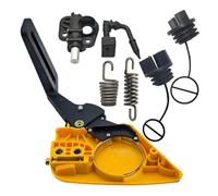 Kit pompa olio coperchio protezione mano freno for parti motosega P-rtner 350 351 con tappo olio combustibile molla ammortizzatore pezzi di ricambio motosega