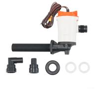 Kit pompa sommergibile per pozzo vivo 12 V 800 GPH con componenti in acciaio inossidabile 304 e testa da 4 metri per uso marino Baitwell (B)