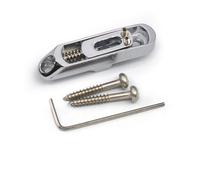 Kit ponte basso elettrico placcato oro 4 ponti separati con selle in ottone incluse per liutai e musicisti ponte facile da installare
