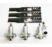 Kit ponte per 54" Craftsman Poulan Husqvarna, 3 mandrini 187292, 3 Gator Fusi...