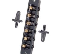 Kit ponte per chitarra elettrica Accessori Per Chitarra Elettrica Roller Saddle Bridge Per Chitarra Roller Saddle Bridge (Color : Black)