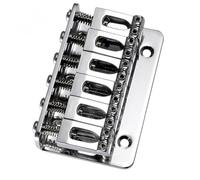 Kit ponte per chitarra elettrica Accessori Per Cordiera Per Chitarra A Ponte Fisso A Coda Rigida In Argento A 6 Corde Con Placca Cromata