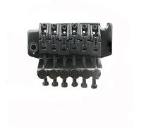 Kit ponte per chitarra elettrica Chitarra Elettrica A 6 Corde Con Sistema Tremolo A Doppia Chiusura Ponte 42 Mm R2 Dado Nero