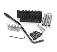 Kit ponte per chitarra elettrica Chitarra Standard A 6 Corde Per Chitarra Elettrica Con Cordiera Per Ponte Tremolo (Color : Black)