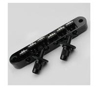 Kit ponte per chitarra elettrica Chitarre Con Foro Per Palo Da 4,2 Mm Per Ponte Per Chitarra Roller Saddle (Color : Black)