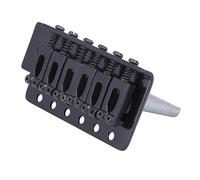 Kit ponte per chitarra elettrica Cordiera Per Chitarra Hardtail Saddle Bridge Con Caricamento Dall'alto Per Chitarra Elettrica, Cromata E Nera (Color : Black)