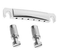 Kit ponte per chitarra elettrica Cordiera Roller Saddle Bridge Chitarra Accessori Per Basso In Metallo Piastra Di Trazione