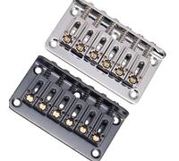 Kit Ponte per Chitarra elettrica Corpo del Ponte per Chitarra Hardtail da 2 Set per Parti di Chitarra Elettrica A 6 Corde