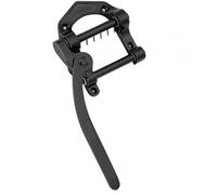 Kit ponte per chitarra elettrica Guitar Vibratos Tailpiece Tremolo Flat Top Body Tremolo Unit Vibratos Bridge (Color : Black)