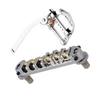 Kit ponte per chitarra elettrica Ponte A Sella Con Montanti E Chiave Per Chitarra Elettrica E Tremolo Vibrato Per Chitarra