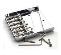 Kit ponte per chitarra elettrica Ponte Per Chitarra Elettrica Selle In Ottone Ponte Per Cordiera Per Chitarra Ponte Per Chitarra In Argento Cromato (Color : Chrome Right)