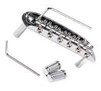 Kit ponte per chitarra elettrica Ponte Per Chitarra Ponte Con Selle A Barilotto Regolabili Per Chitarra