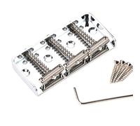 Kit ponte per chitarra elettrica Ponte Per Chitarra, Sella Per Ponte Per Chitarra Hardtail Fissa A 3 Corde In Metallo Per Chitarra Elettrica