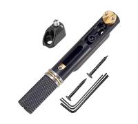 Kit ponte per chitarra elettrica Ponte Singolo Per Chitarra Senza Testa Ponte Singolo Per Chitarra Elettrica Individuale Per Chitarra Elettrica Senza Testa A 6 Corde (Color : Black Single Suit)