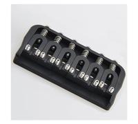 Kit ponte per chitarra elettrica Selle Da Pavimento Hardtail Per Ponte Fisso Ad Altezza Del Pavimento Per Chitarra In Ottone A 6 Corde