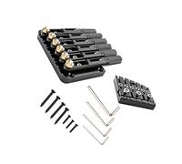 Kit ponte per chitarra elettrica Sistema Tremolo A Ponte Per Chitarra Senza Testa A 6 Corde Con Cordiera
