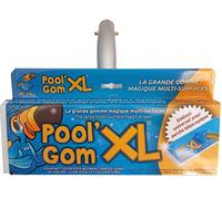 KIT POOL GOM XL con supporto + aggancio universale: gomma per pulizia piscine