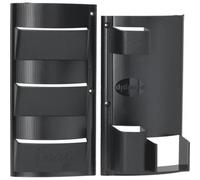 Kit Porta Accessori e Cialde per Macchina da Caffè Frog Colore Nero Organizzatore Organizer Pratico Cialde ESE, Cucchiaini, Zucchero Accessori Design Elegante e Robusto NO BABY Frog o altri