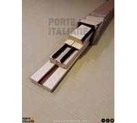 Kit porta scorrevole VETRO scomparsa per SCRIGNO ECLISSE DIERRE DOORTECH MITO