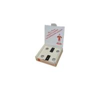 Kit porta sensori parcheggio paraurti posteriore per opel insignia 2009- sw