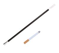 Kit porta sigaretta donna con falsa sigaretta I Charleston Cabaret Cruella I Fume Nero 30 cm Plastica I Costume Accessorio Anni 20 I Carnevale Halloween
