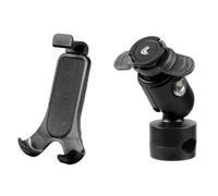 Kit Porta Smartphone Universale Per Moto Fissaggio Su Asta Specchietti Duo Lock