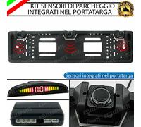 KIT PORTA TARGA CON SENSORI DI PARCHEGGIO PORTATARGA PER BMW SERIE 5 E34