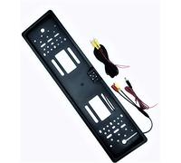 Kit Porta Targa con Telecamera A 4 LED Flash per Retromarcia Telaio Europeo