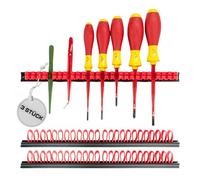 Kit portamorsetti Parat BASIC (Portamorsetti doppio flessibile, Materiale: PVC rosso/nero, 3 pezzi (senza attrezzi))