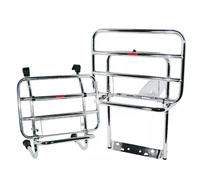 KIT PORTAPACCHI ANTERIORE + POSTERIORE CROMATO FACO VESPA PX 125-150 MILLENIUM