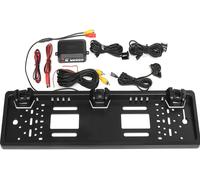 KIT PORTATARGA AUTO E CAMPER CON RETROCAMERA PARCHEGGIO 170° E 2 SENSORI PARKING