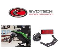Kit portatarga e luce targa Evotech regolabile per Kawasaki Z 900 2020 2021 2022