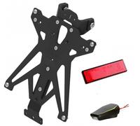LIGHTECH LICENSE PLATE HOLDER KIT FOR YAMAHA MT-03 2015 > 2020 BLACK KTARYA120A1
