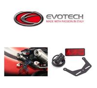 Portatarga In Alluminio Regolabile Evotech Per Ktm 950 Supermoto R