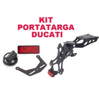 Kit Portatarga regolabile Evotech pe Ducati Monster 1200 / S 2017 2018 2019 2020