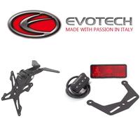 Kit Portatarga Regolabile Luce Catadiottro Evotech Per Yamaha T-Max 530 2016