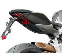 Kit Portatarga Regolabile in Alluminio Evotech Compatibile Con MV Brutale 800 2016 2017 2018 2019 2020 2021 2022 2023 2024 2025